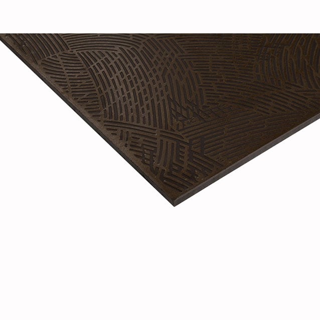 Polished and outdoor tiles side by side showing huge tile selection