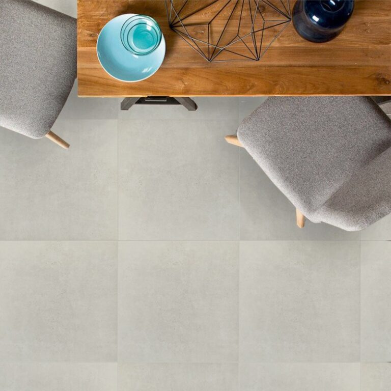 rustic tile porcleain tile glazed tile 600x600mm trend matt beige effect photo installed project