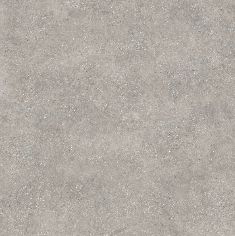 Bologa Terrazzo 细节纹理 - 1200x1200mm oversized porcelain tile, matt surface showing natural stone-like veining and light beige color variations, Contigo Ceramics wholesale