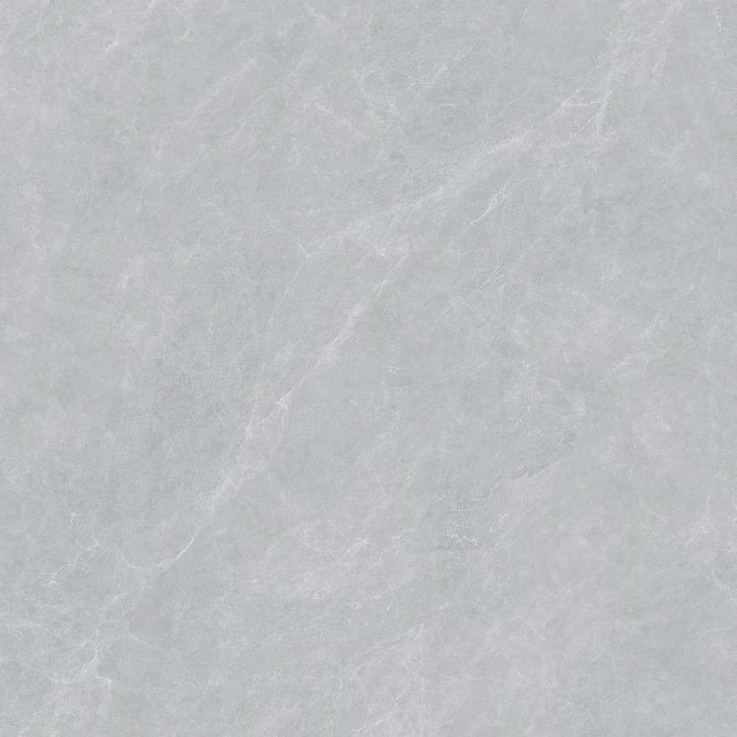 Castle Ash 侧面质感 - 1200x1200mm oversized porcelain tile, full polished glazed surface, gray tone, gallery detail, Contigo Ceramics wholesale