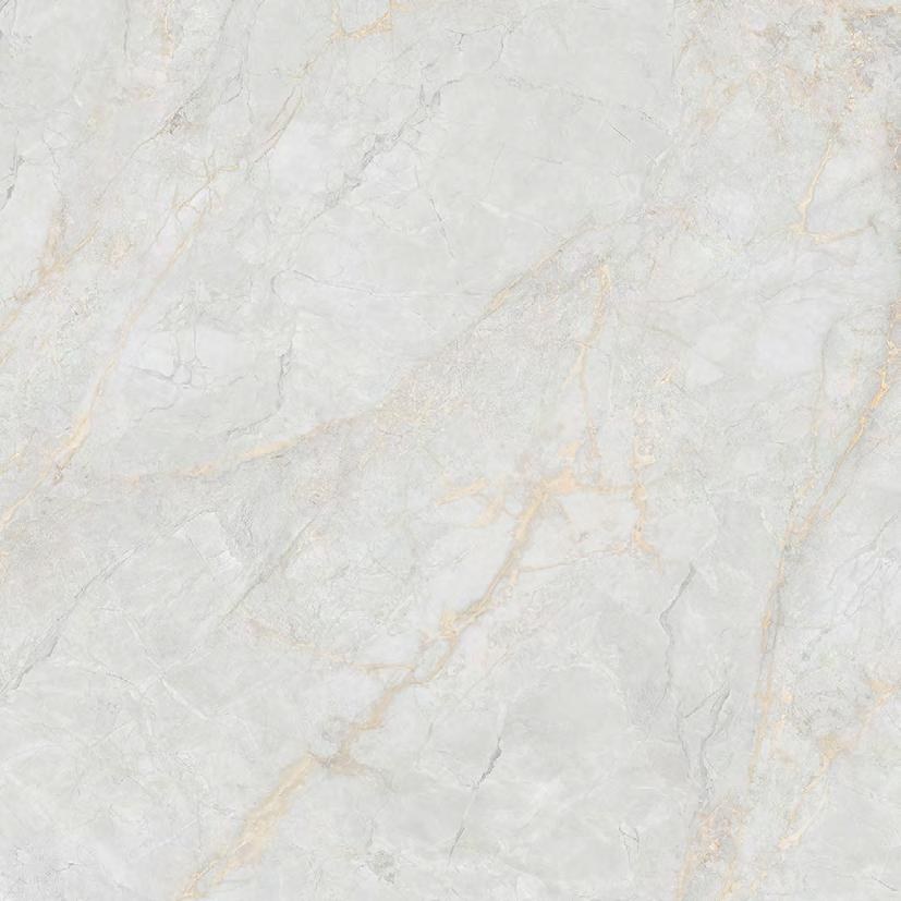 Champagne Gold 细节纹理 - 1200x1200mm oversized porcelain tile, full polished glazed surface showing natural stone-like veining and champagne gold color variations, Contigo Ceramics wholesale