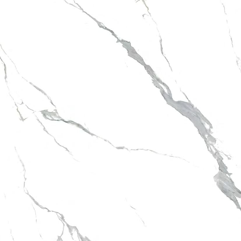 Fish Maw White 1200x1200mm 48x48 large format glazed porcelain tile, matt finish, white tone, modern luxury flooring by Contigo Ceramics Foshan China factory direct