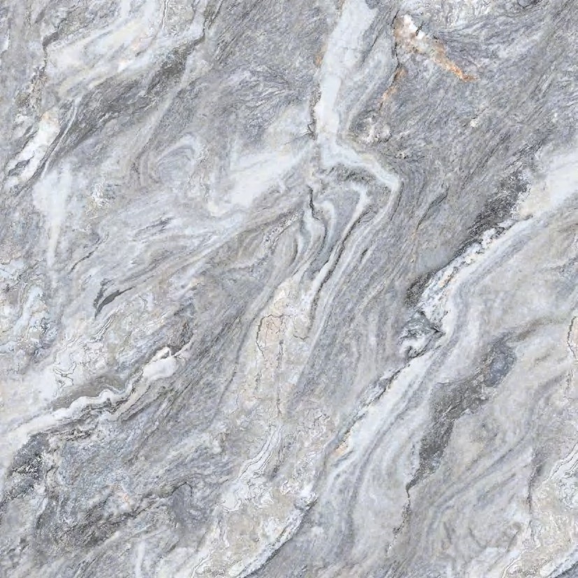 MAGGIE GREY COLOR 纹理细节特写 - 1200x1200mm oversized porcelain tile, full polished glazed surface, grey tone, gallery detail, Contigo Ceramics wholesale
