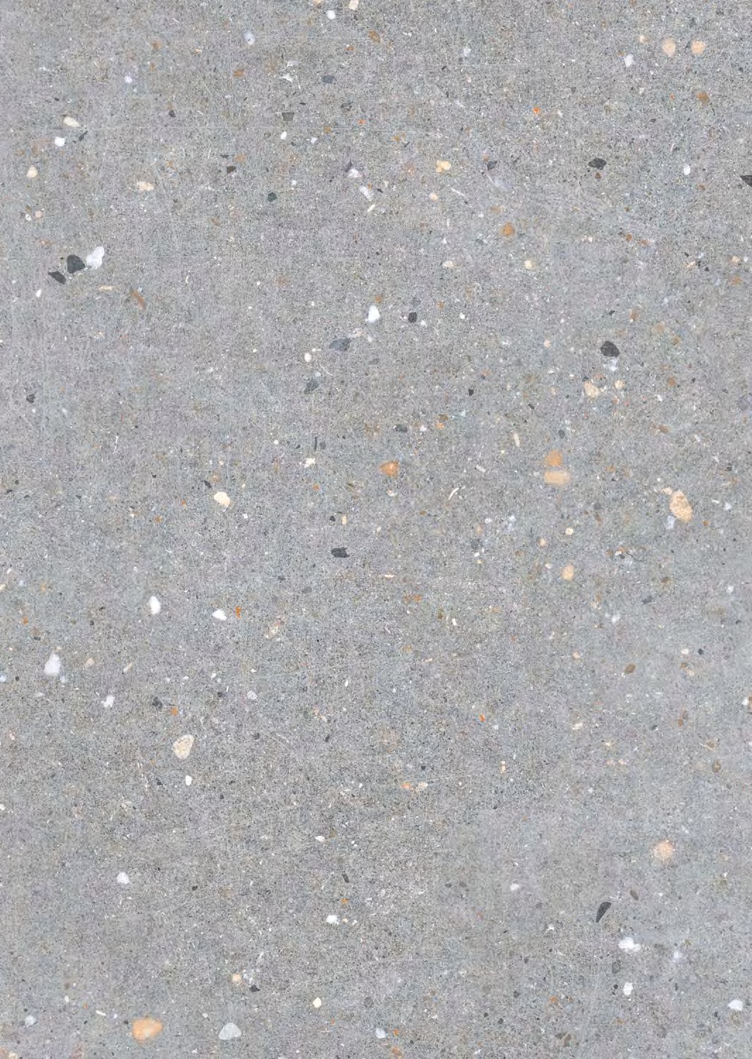 Paris Terrazzo 纹理细节特写 - 1200x1200mm oversized porcelain tile, matt surface, light gray tone, gallery detail, Contigo Ceramics wholesale