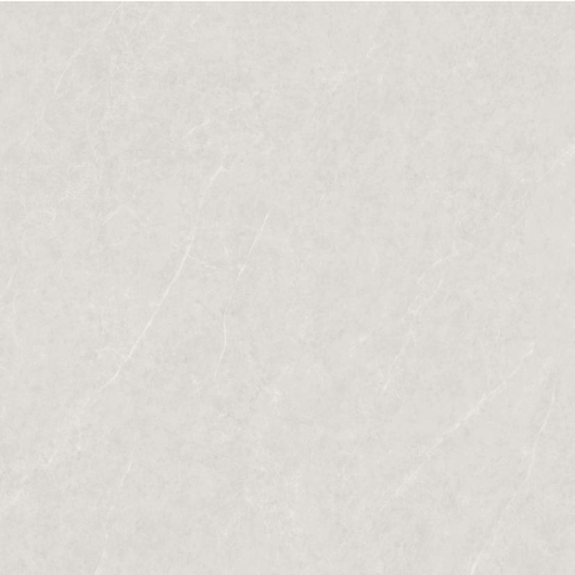 White Cloud Orchid 整体效果展示 - 1200x1200mm oversized porcelain tile, full polished glazed surface, white tone, gallery detail, Contigo Ceramics wholesale