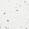 SP66AA03T white grey black silver bold terrazzo look glazed polished porcelain tile glossy speckled surface close up product photo 600x600mm random design face 1