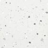 SP66AA03T white grey black silver bold terrazzo look glazed polished porcelain tile glossy speckled surface close up product photo 600x600mm random design face 2