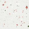 SP66AA05T Splash Terrazzo face 6 polished porcelain tile SP66AA05T white red green grey bold terrazzo look glazed polished porcelain tile glossy speckled surface close up product photo 600x600mm random design face 6