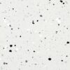 SP66AA07T white black grey charcoal bold terrazzo look glazed polished porcelain tile glossy speckled surface close up product photo 600x600mm random design face 4