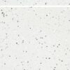 SP66AB03T white grey silver crystal granule terrazzo look glazed polished porcelain tile glossy speckled surface close up product photo 600x600mm random design face 3