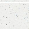 SP66AB04T Crystal Granule face 3 polished porcelain tile SP66AB04T white blue gold grey crystal granule terrazzo look glazed polished porcelain tile glossy speckled surface close up product photo 600x600mm random design face 3