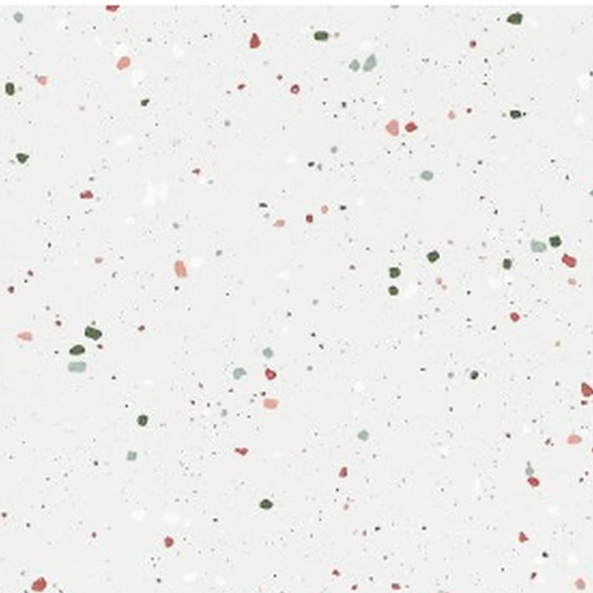 SP66AB05T Crystal Granule face 1 polished porcelain tile SP66AB05T white red green grey crystal granule terrazzo look glazed polished porcelain tile glossy speckled surface close up product photo 600x600mm random design face 1