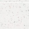 SP66AB05T Crystal Granule face 4 polished porcelain tile SP66AB05T white red green grey crystal granule terrazzo look glazed polished porcelain tile glossy speckled surface close up product photo 600x600mm random design face 4