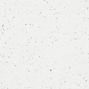 SP66AC01T white cream grey fine speckled terrazzo look glazed polished porcelain tile glossy speckled surface close up product photo 600x600mm random design face 1