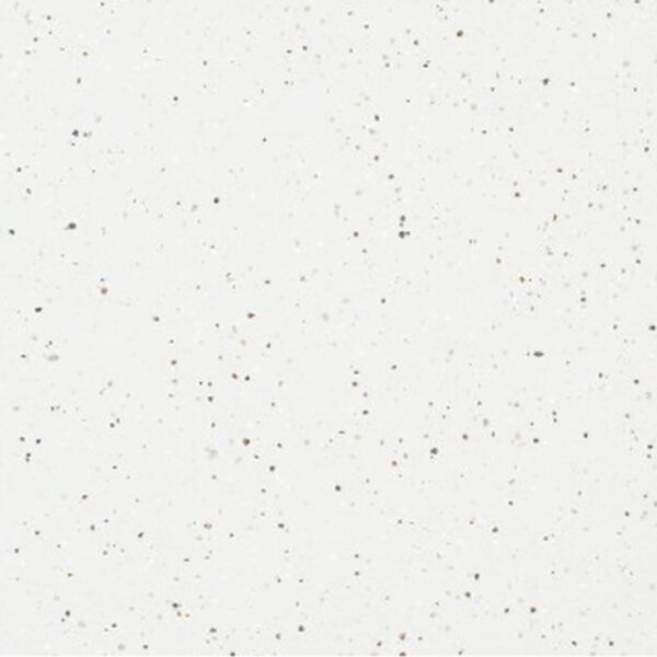 SP66AC01T Nova Speck face 3 polished porcelain tile SP66AC01T white cream grey fine speckled terrazzo look glazed polished porcelain tile glossy speckled surface close up product photo 600x600mm random design face 3