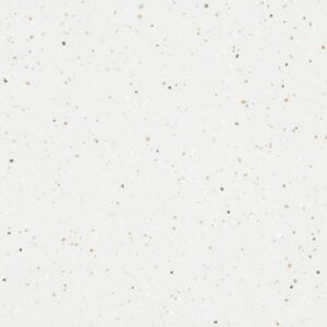 SP66AC02T white cream beige fine speckled terrazzo look glazed polished porcelain tile glossy speckled surface close up product photo 600x600mm random design face 1