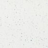 SP66AC04T white blue gold grey fine speckled terrazzo look glazed polished porcelain tile glossy speckled surface close up product photo 600x600mm random design face 2