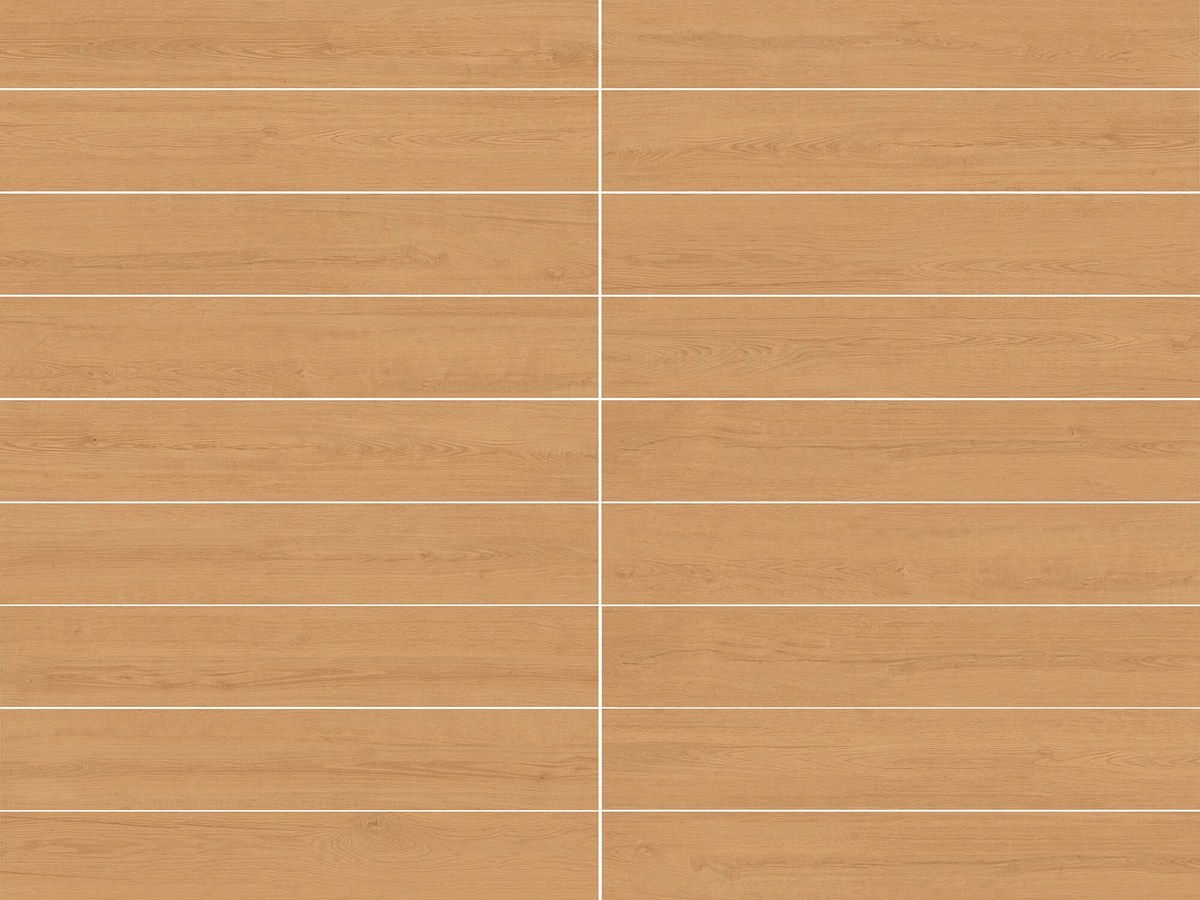 ML1525MY01 light oak beige wooden tile wood look glazed porcelain tile matt long plank 250x1500mm wood grain variation 18 faces design sheet