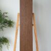 ML1525MY03 dark walnut brown wooden tile wood look glazed porcelain tile matt long plank 250x1500mm real photo single piece product photo