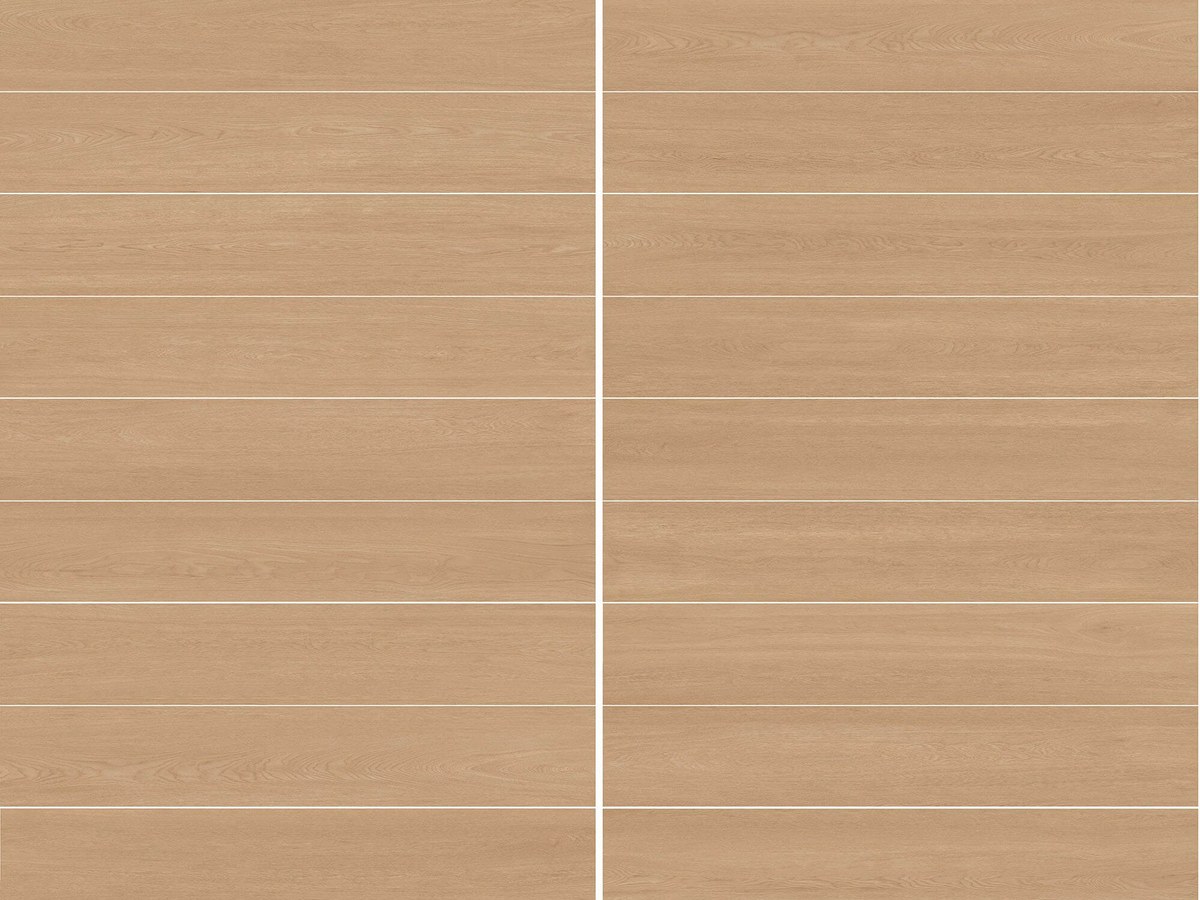 ML1525S11 honey oak beige wooden tile wood look glazed porcelain tile matt long plank 250x1500mm wood grain variation 18 faces design sheet