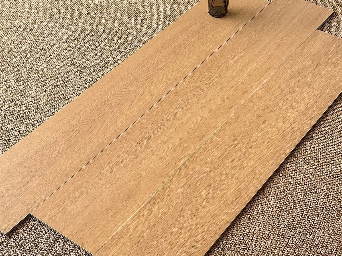 ML1525S11 wood look tile installation effect