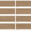 ML1525S12 warm oak beige wooden tile wood look glazed porcelain tile matt long plank 250x1500mm wood grain design faces preview