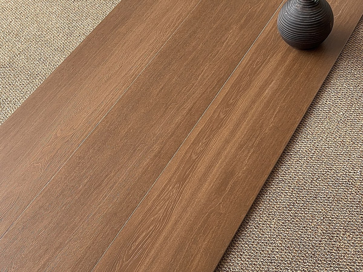 ML1525S13 wood look tile installation effect
